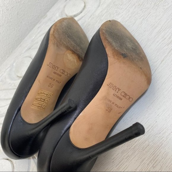 Jimmy Choo stud sparkle toe high heels - Amika - Picture 10 of 16